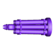 Medium_Skull_Barrels.stl Space Robot Rotary Cannon