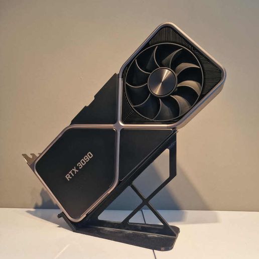 ヴィンテージ　スタンド 🖥️ RTX3090 FE cooler Display Stand・Free 3D File for ・Cults