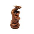 worm_red_2 - Copy.jpg STL file Dragon Chess! The Wyrm (The Rook)・3D printable design to download