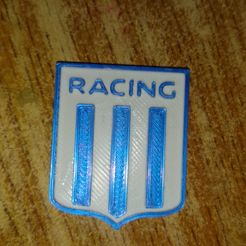 IMG_20190504_084033.jpg STL file Racing Club magnet or key ring・3D printer design to download