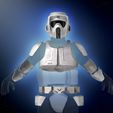 1.jpg Scout trooper | Armor | Return of the Jedi mandalorian helmet blaster Star Wars | 3d Print model
