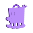 squigletkeyring.stl Squiglet de Super Paper Mario ( porte-clés et modèle )