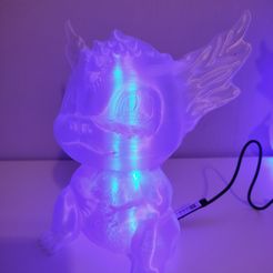 IMG_20230301_131409.jpg Fichier STL Dragon lumineux Impression facile・Plan à imprimer en 3D à télécharger