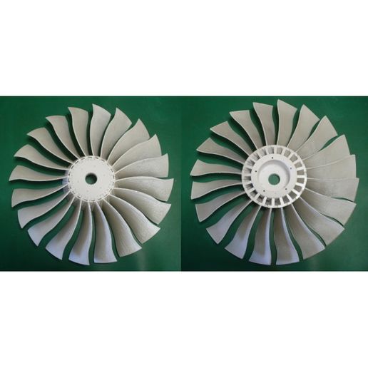 21-Fan-Rotor-Assy01.jpg Geared Turbofan Engine (GTF), 10 inch Fan Module