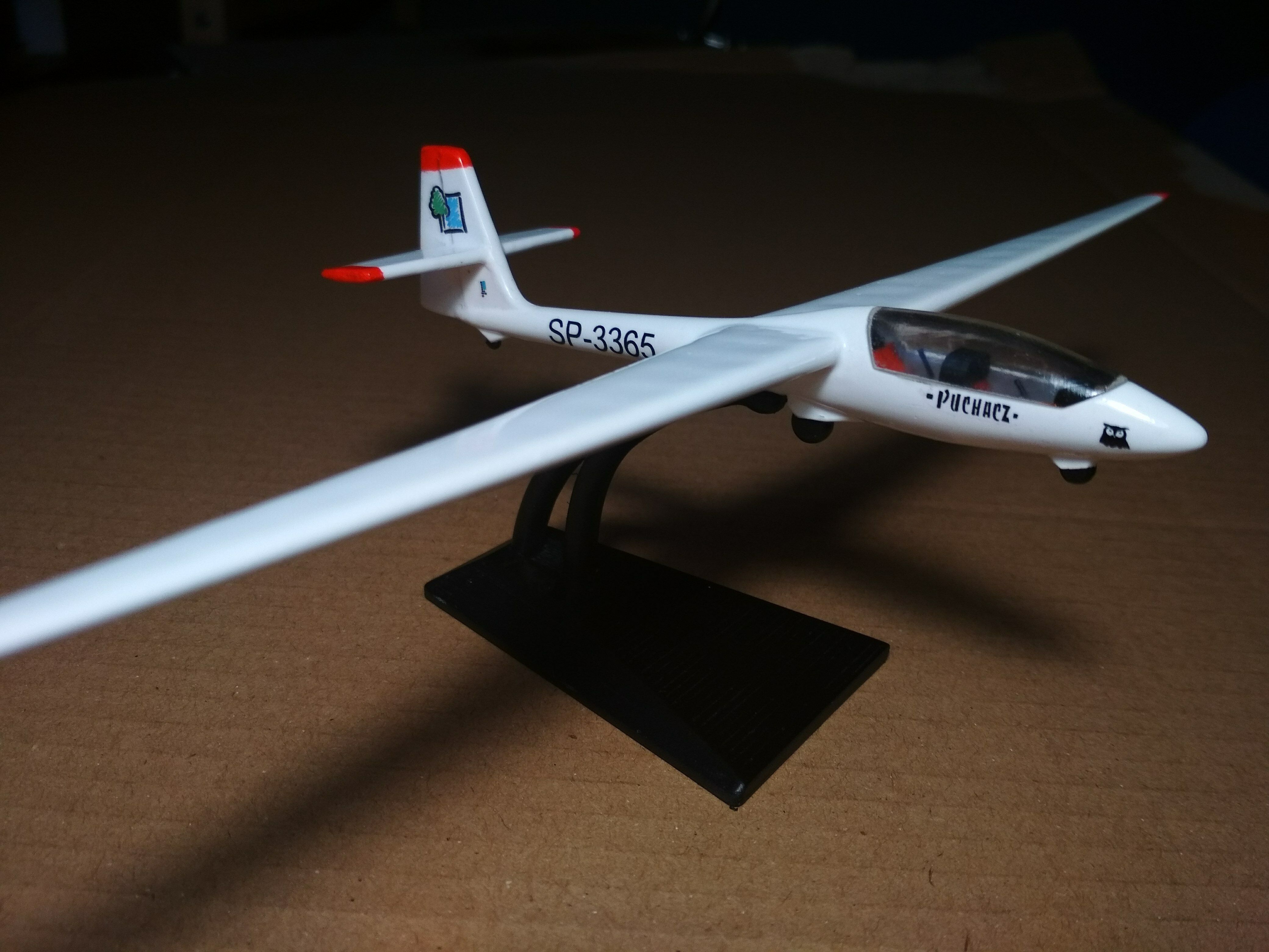 Download STL file SZD50 Puchacz Glider / Sailplane miniature