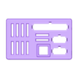 BackPanel09.stl Ramps 1.4 housing ATX backplate