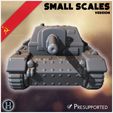 4.jpg Su-76i 76mm SPG (version petite échelle) - Armée soviétique WW2 Second Monde Front de l'Est Ostfront RPG Mini Hobby