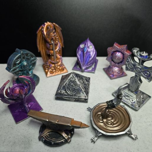 Skyrim 9 Divines Shrines