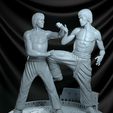 bruno-brito-3d-thewayofthedragon-27.jpg The Way Of The Dragon - Bruce Lee VS Chuck Norris