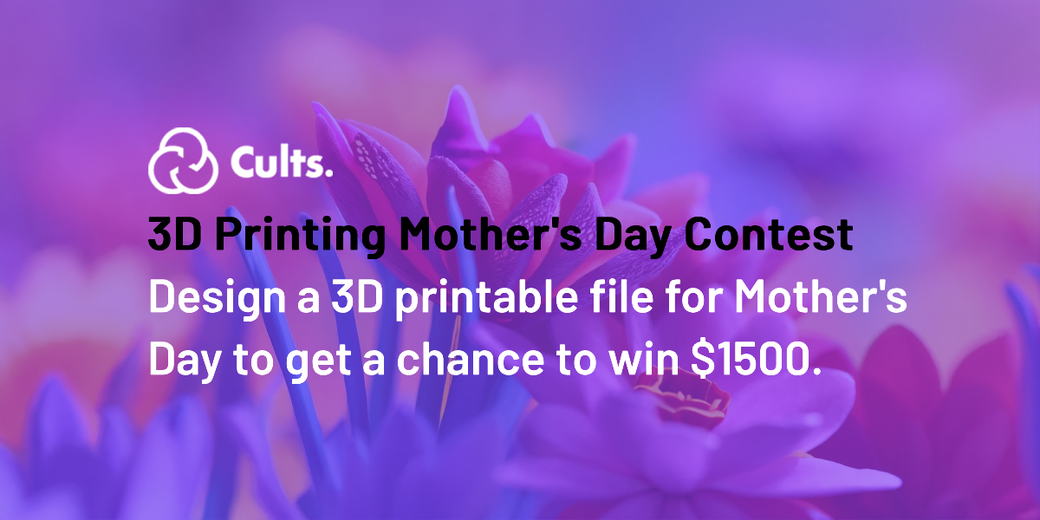 🌺 Create a 3D printable model to celebrate Mother's Day
