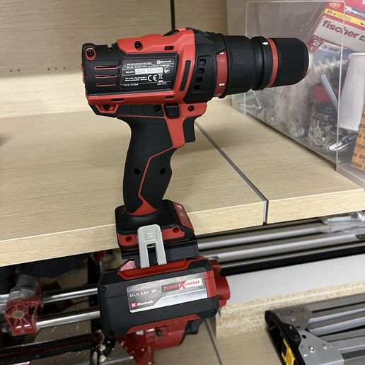 Einhell PXC Geräte und Akkuhalter