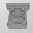 wf1.jpg Neoclassical greek key urn corbel and bracket 3D print model