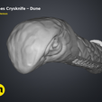 Crysknife-Kynes-Wireframe-3.png file Kynes Crysknife - Dune・Design to download and 3D print, 3D-mon