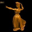 Kasandra-1-LOGO.jpg STL file Kasandra-Fantasy women vol 3・3D printable model to download