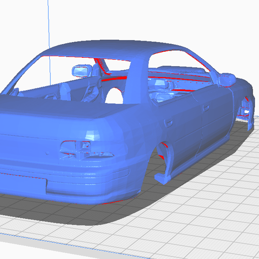 🐚 subaru gc8 body shell・ STL File for 3D printing・Cults