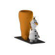 Olaf,-carrot,-disney,-frozen.png Olaf pen holder from Frozen with Carrot