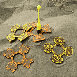 download-12.png Free STL file Critter Ring Toss・3D print design to download, TeamOutdoor