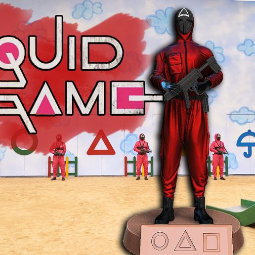 squid-game.jpg Soldado del Juego del Calamar - Modelo de impresión 3D