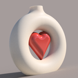 Dried-Flower-heart-vase-san-valentin.png Cupid Dried Flower Vase