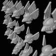 _6.png Fichier 3D GLOOMY ANGELES BEAKY HELMETS POUR UNE NOUVELLE HERESIE・Modèle imprimable en 3D à télécharger, VitalyKhan