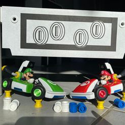 STL file wheel drift mario kart live home circuit 🛞・3D printing template  to download・Cults