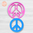 photoroom-20230107_2228281-feef5.png PEACE SYMBOL COOKIE CUTTER / Cookie Cutter Peace