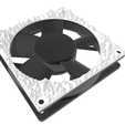 03.png Fan Grid Frame 120mm Ice Spikes - 120mm