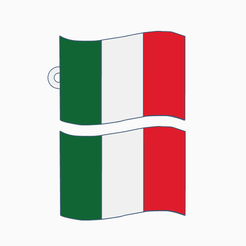 Captura-de-pantalla-2022-11-18-104741.png STL file Key ring and Italy Logo・3D print model to download, valentinobulgarelli67