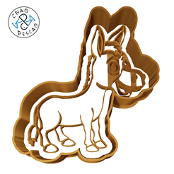 Cienciano-Burro-6.5cm.png Cienciano - Football - Cookie Cutter - Fondant - Polymer Clay