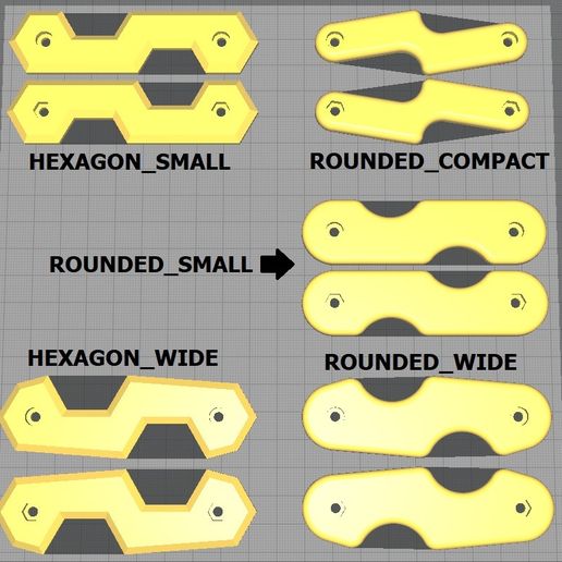 MultiKey - Key Holders 3D model
