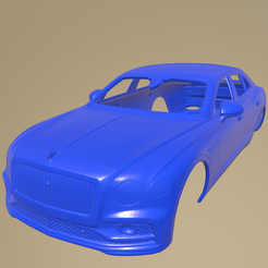 c14_013.png STL-Datei Bentley Flying Spur 2020 PRINTABLE CAR BODY・3D-Drucker-Vorlage zum herunterladen