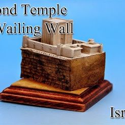 089-03_display_large.jpg Archivo STL gratis Segundo Templo y Muro de las Lamentaciones -Israel-・Modelo de impresión 3D para descargar