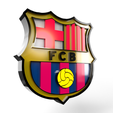 fcb3-Current-View.png FC Barcelona 3D Logo 3D model