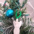 386840014_685046786764195_9199528959790630209_n.jpg Weeping angel Ornament / Angel with loop on top / Doctor who / Dont blink / Angel christmas tree topper -ornament