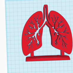 pulmon1.png Pulmonary Gift Logo Display Ornament