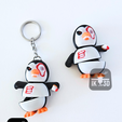 6-Flexi-Mini-Toy-Animal-Fidget-Toy-STL-Penguin-Sea-Lion-Kechain.png Mini Flexi Bundle - Killer Penguin + Sea Lion + Diorama