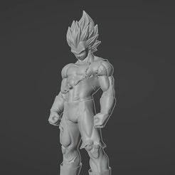 3D file Goku SS3 Power High poly Goku ssj3 💬・3D printing idea to  download・Cults