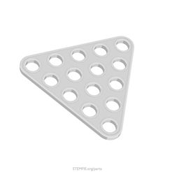 Plate-TRI-category-stemfie.org.jpg Free STL file STEMFIE - Parts - Plates - 3-Triangular・3D print design to download