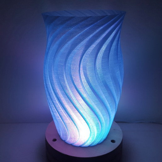Wave Lamp 2 3D model