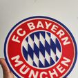 1000501080.jpg ESCUDO FC Bayern München 3D LOGO BRASÃO