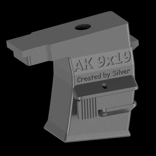 Sestava1.jpg Free 3MF file Airsoft MP5 mag adaptor for AK・Design to download and 3D print, Si1verEag1e