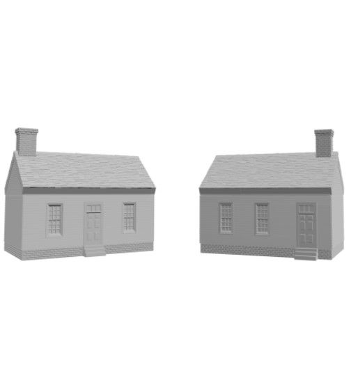 3D file ACW Multi storey Town House - Multi scale・3D printing template ...