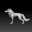 wolf33.jpg Wolf - toon wolf - cartoon wold 3d model