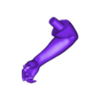 Right_Hand.stl Neymar JR 3D Printable 6
