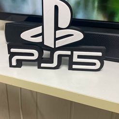 IMG_2004.JPG Fichier STL Ps5 logotipo・Design imprimable en 3D à télécharger