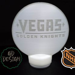 IMG_20230506_105227924.jpg Файл STL Vegas Golden Knights HOCKEY PUCK LIGHT・3D-печатная модель для загрузки