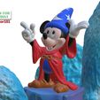 Fantasia-Mickey-Mouse-the-Sorcerer-Wave-and-Spout-12.jpg Fanart Fantasia Mickey Mouse the Sorcerer Rock and Spout