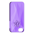 coque_science_orange.obj Iphone 5 orange case