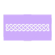 VikingLantern_PANEL_Tripple-knot_single.stl Vikings Lantern - with changeable panels