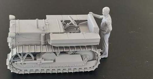HIGHLY DETAILED FIAT BOGHETTO TRACTOR